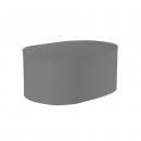 Tischgruppenhaube oval | 240 x 180 cm | extra atmungsaktiv | Grau